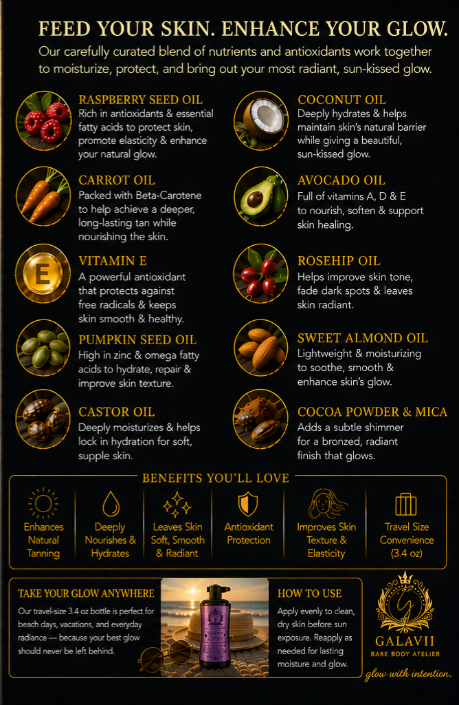 Sunkissed Bare Body Tanning Oil