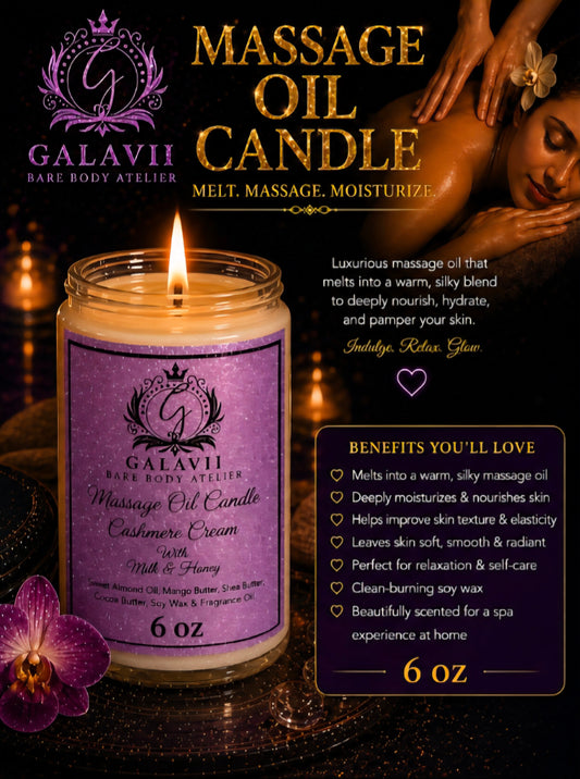 Massage Oil Candle