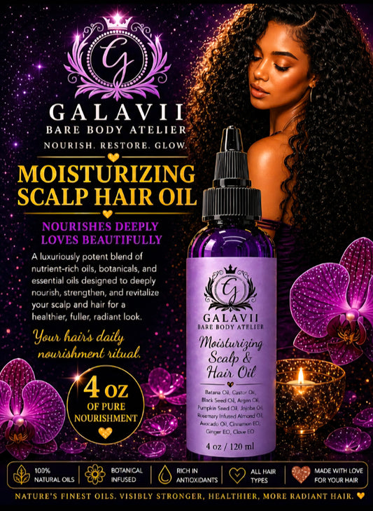 Moisturizing Scalp & Hair Oil