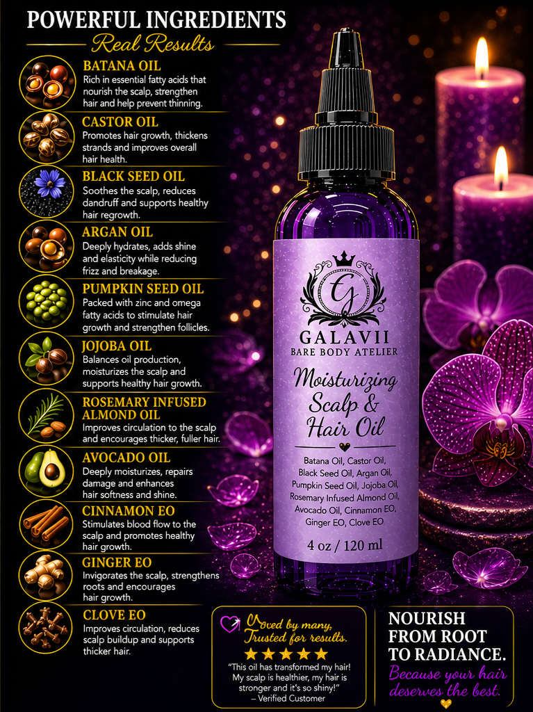 Moisturizing Scalp & Hair Oil