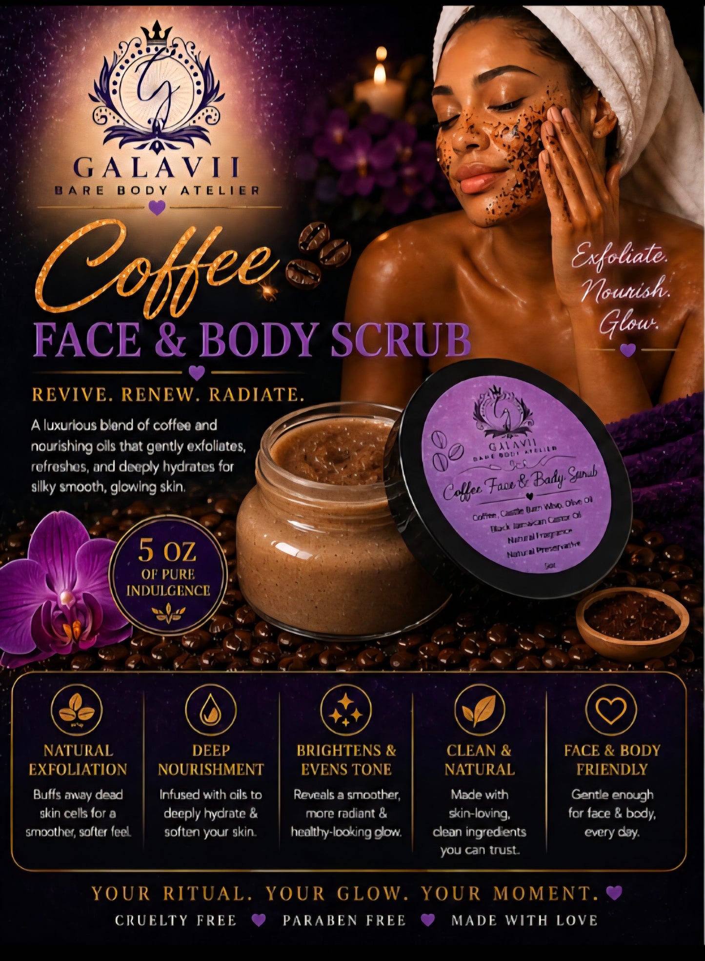 Coffee Face & Body Scrub